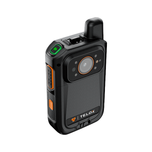 Telox cp680 Bodycam IP67 4G LTE Android 12 / Con Funciones de Radio POC / Pantalla Táctil de 2 / Soporta llamadas Telefónicas y Mensajes SMS /Descarga de Vídeo automática con estación