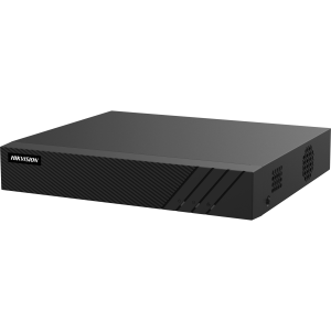 Hikvision ds-7604ni-q1/4p(e) NVR 8 Megapixel (4K) (Compatible con Cámaras ACUSENSE) / 4 canales IP / 4 Puertos PoE+ / 1 Bahía de Disco Duro / Salida de Vídeo en 4K / 300 Metros PoE Modo Extendido