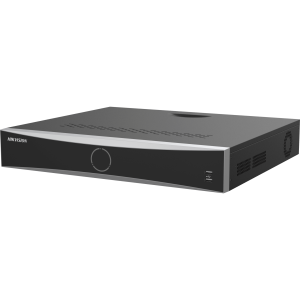 Hikvision ds-7732nxi-k4/16p(e) [Acusearch] NVR 12 Megapixel (4K) / 32 canales IP / 16 Puertos PoE+ / Reconocimiento Facial / AcuSense (Evita Falsas Alarmas) / 4 Bahías de Disco Duro / Switch PoE 300 mts / HDMI en 4K / Alarmas I/O