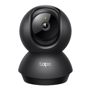 Tp-Link tapo-c211 Cámara de Seguridad WiFi Pan/Tilt / Resolución 2K (2304x1296) / Visión Nocturna 12 m (40 ft) / Detección de Personas / Detección de Llanto de Bebé / Audio Bidireccional / Almacenamiento microSD 512 GB / Compatible