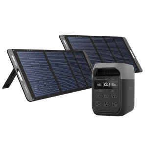 Ugreen kitefd315114 KIT DE ENERGÍA PORTÁTIL ECOFLOW E980 Y PANEL SOLAR 200W