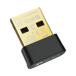 Tp-Link archer-tx10ub-nano Adaptador USB Nano Wi-Fi 6 / Dual Band 600 Mbps en 5 GHz / 287 Mbps en 2.4 GHz / Bluetooth 5.3 BLE / WPA3 / Driver Pre-Cargado / 802.11ax
