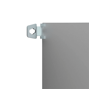 Hoffman aw41 Soporte de Montaje en Pared para Gabinetes NEMA / Brackets Externos AW / Acero Suave Zincado 3 mm / 36x76x21 mm (1.42x2.99x0.83 in) / Incluye 4 Unidades con Accesorios / Mantiene Protección NEMA / IP