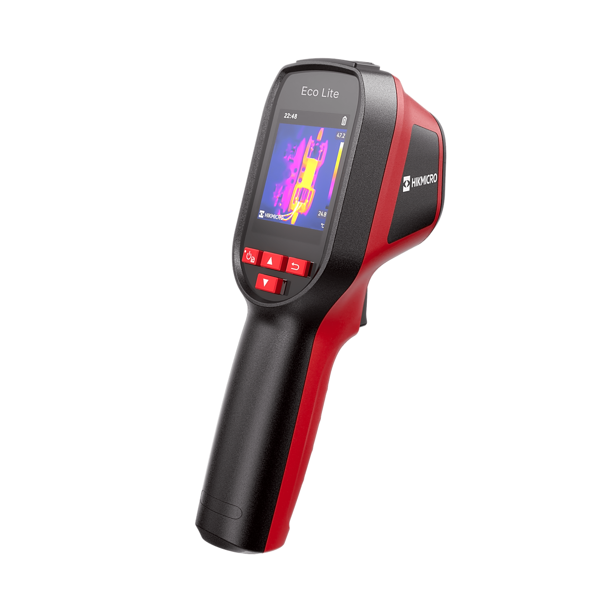 Hikmicro hm-tp30e-1axf-ecolite Cámara Térmica Eco Lite / Detector de 96 × 96 Píxeles / Medición de -20 °C a 550 °C / Autonomía 14 Horas / Diseño Compacto IP54 / Ideal para Hogar
