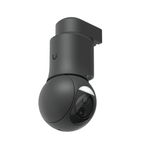 Ubiquiti uvc-g6-ptz-b Cámara UniFi Protect G6 PTZ Color Negro, Doble Lente 4K, Zoom Híbrido 10x, Motor AI Multi-TOPS, Visión Nocturna IR 30m, Audio Bidireccional, Protección IP66, Resistencia al Vandalismo IK04