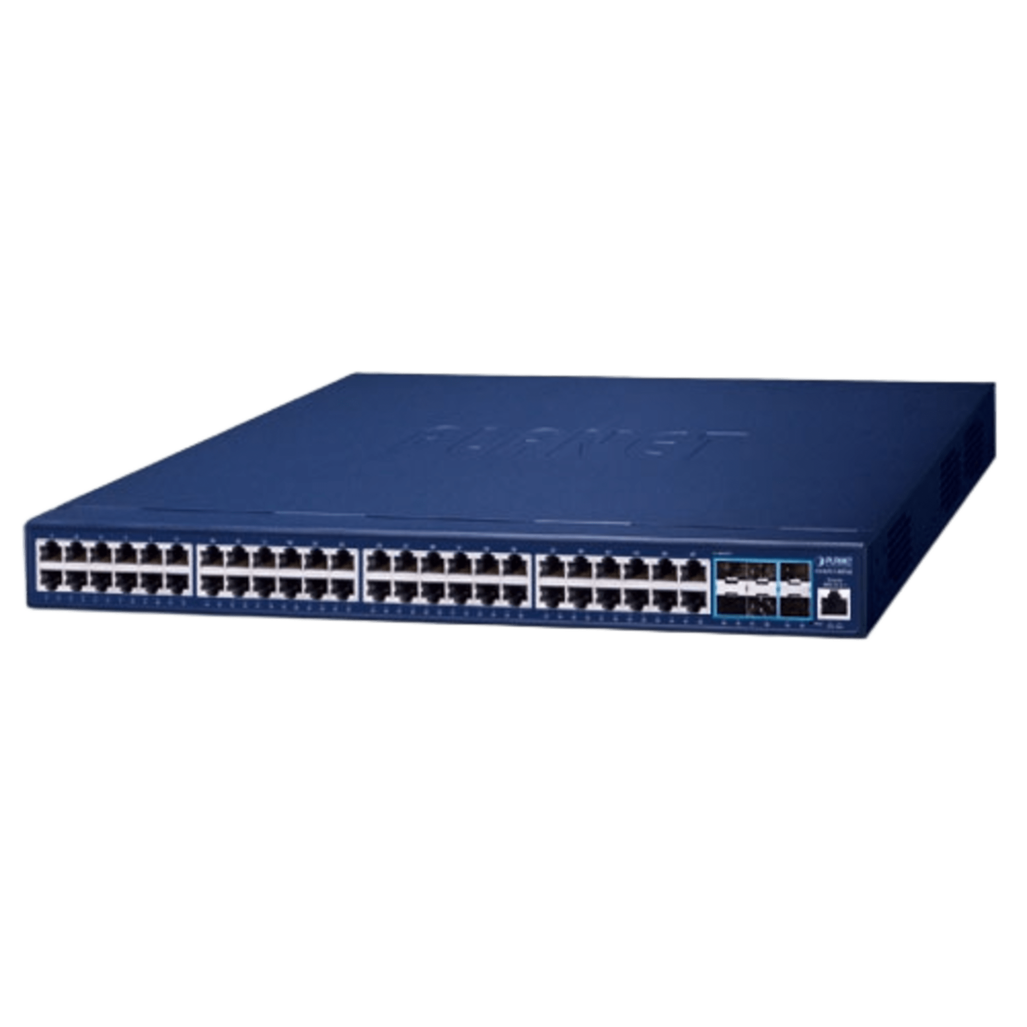 Planet gs-6311-48t6x Switch Gestionado Capa 3 / 48 Puertos Gigabit + 6 Puertos 10G SFP+ / Routing IPv4/IPv6 / NMS Integrado / QoS Avanzado / Seguridad Empresarial