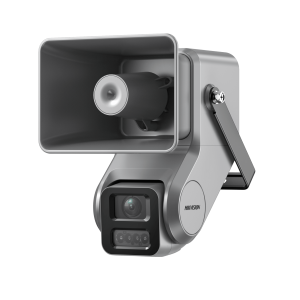 Hikvision ds-qacam07g1-4lizsu Cámara IP 4 Megapixel + Bocina IP Integrada / Lente Motorizado 2.8 a 12 mm / 7 Watts de Potencia / Exterior IP67 / PoE+ / Metal / DualLight (50 mts IR 20 mts Luz Blanca) /2 Micrófonos Integrados / MicroSD