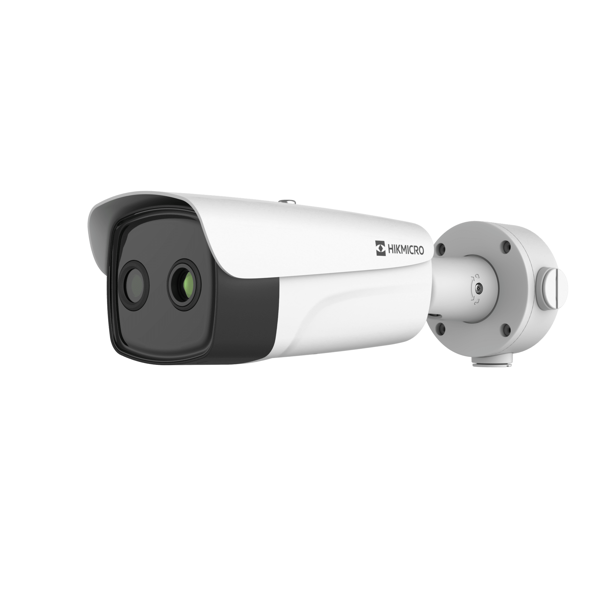 Hikmicro hm-td2638-35/g1/t3y (HIKMICRO) Bala IP Bi-Espectral / Térmica (388 X 288 / 35 mm) + Óptica (4 MP / 12.4 mm) / IA GUANLAN / Rango: -20°C a 150°C / 8°C Tolerancia / Detección de Fuego y Humo / Alarma Visual y Audible / Dual Light / PoE / Antico