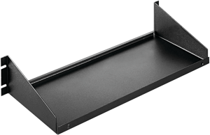 Hoffman esh1915 Charola para Rack 19 Pulgadas, Capacidad de Carga 34 kg, Acero Dulce Color Negro, 2 UR, Dimensiones 482x381x95 mm