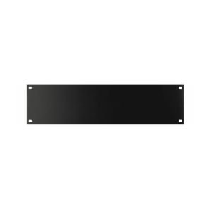 Hoffman p19rpp2ub Tapa Ciega para Rack de 19 Pulgadas, 2 UR, Acero Negro