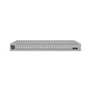 Ubiquiti usw-pro-max-24 UniFi Switch Pro Max 24 ? Switch Capa 3 con 24 Puertos (8 × 2.5 GbE y 16 × 1 GbE), 2 Puertos SFP+ 10G y Pantalla Informativa Integrada