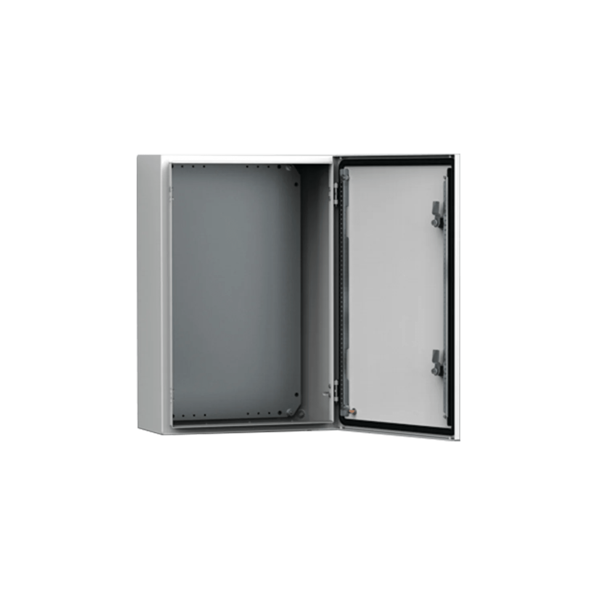 Hoffman mas0604021r5 Gabinete de Uso Exterior MAS 600 x 400 x 240 mm NEMA 4/12/13; IP66; IK10 de Acero Dulce 1.5 mm con Platina de Montaje Incluida Color Gris Claro