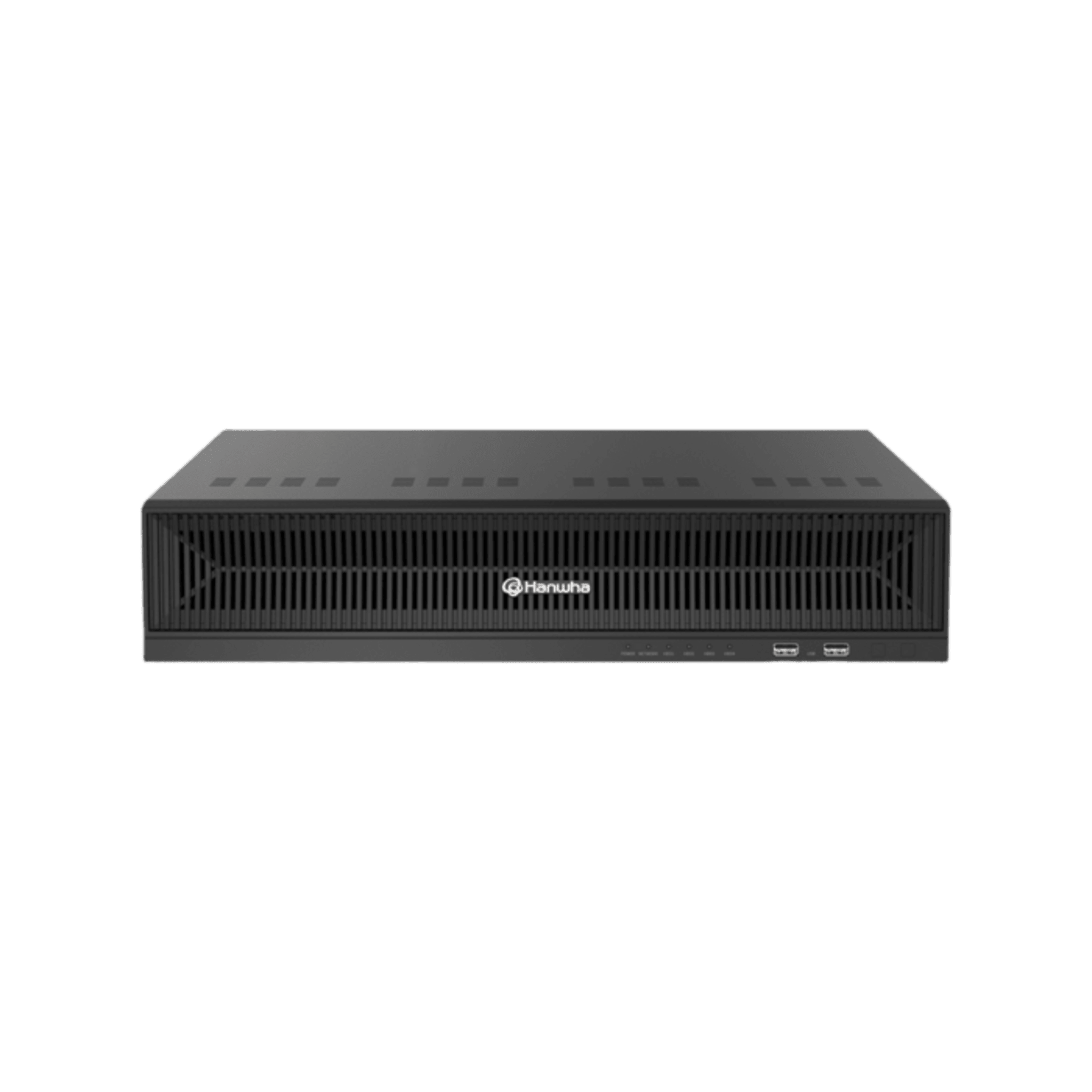 Hanwha Vision wrn-1632s-24tb NVR de 12 Megapíxel sistema operativo Ubuntu Linux / Hasta 32 canales / 24TB Incluidos / 16 puertos PoE+ / H.265 & WiseStream / Incluye 1 Licencia de 4 canales