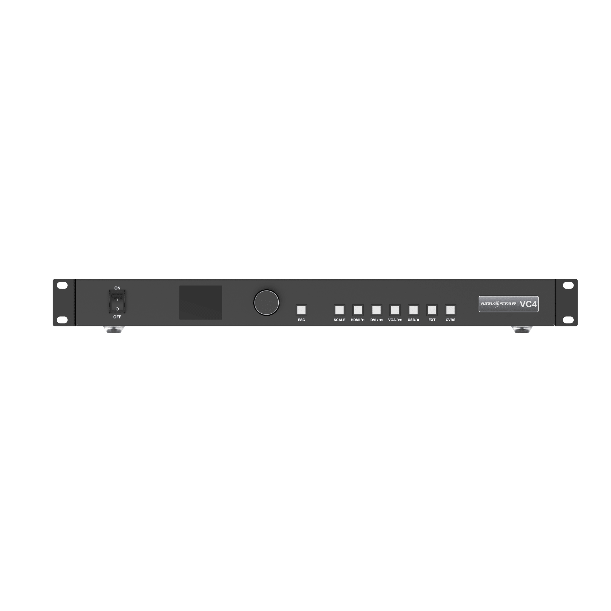 Novastar vc4 Controlador de Video LED VC4 / 4 Puertos Gigabit Ethernet / Entradas HDMI 1.3, DVI, VGA, CVBS / Salida Máxima 2.6 MP / Compatibilidad con RS232