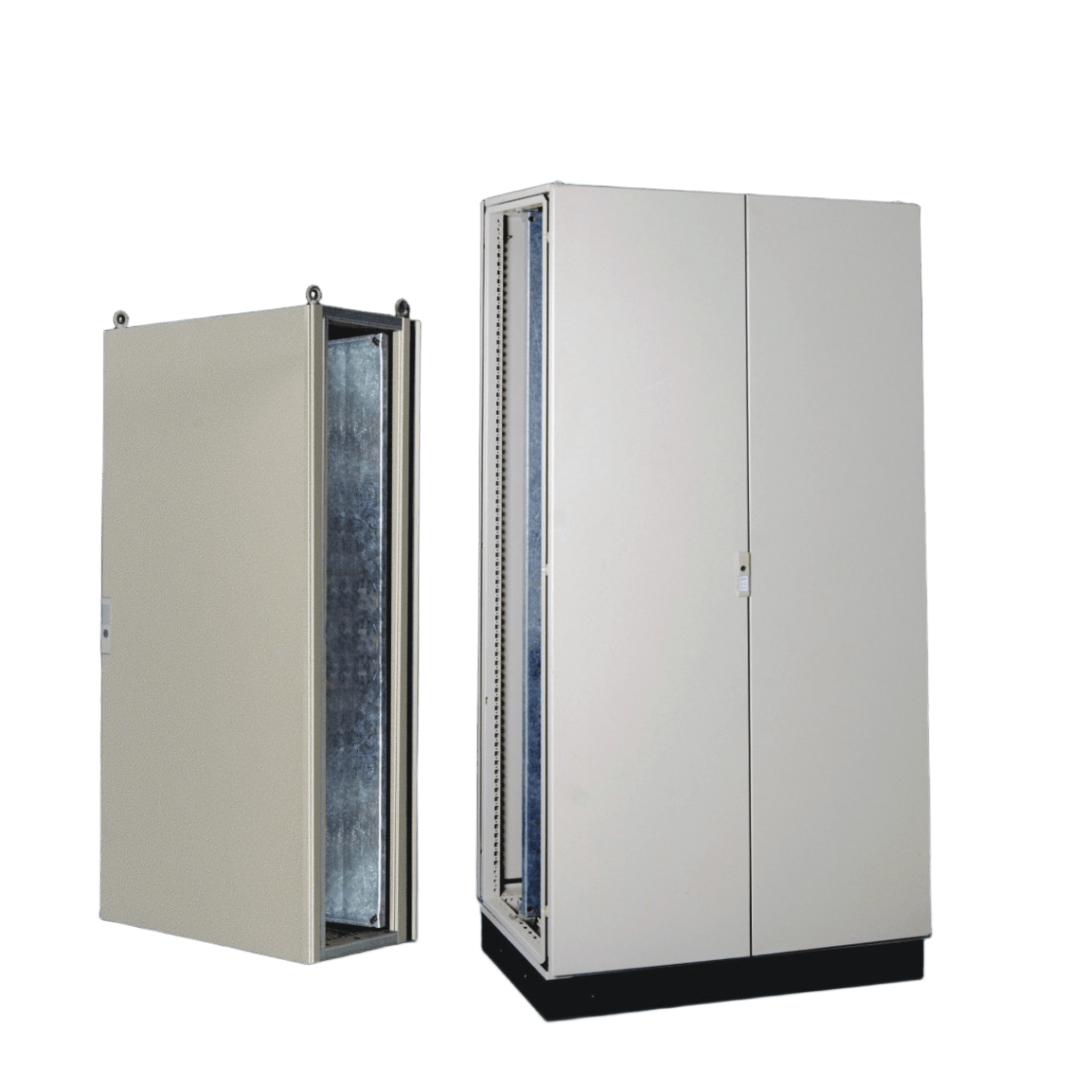 Precision pst12020060at Gabinete de Acero IP55 (1200 x 2000 x 600 mm) con Placa Trasera Interior Metálica y Puerta Doble