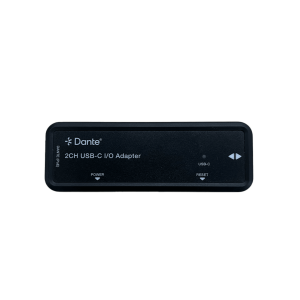 Epcom Proaudio epp-aud22uc Extensor de Audio Dante® 2CH USB-C I/O Adapter | HDMI 1.4 | 4K@30Hz | Audio 7.1CH HD | USB-C | PoE | Dante® Controller | Latencia Configurable 1-5ms | ESD Protección IEC 61000-4-2