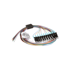 Panduit fxtbn1nnnszm001 Kit de 12 Pigtails con Conector LC, Multimodo 50/125 OM3, 900um, de 1 Metro (3.28 Pies)