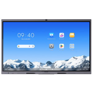 Hikvision ds-d5c65rb/b2l(edla) Pantalla Interactiva Touch de 65 Android 14 / Asistentes IA / Google Suite Preinstalado con Certificación EDLA / Cámara Web 8 MP / Resolución 4K / Bocinas Integradas / Entradas HDMI y VGA / Incluye 2 Lápices para Escribir