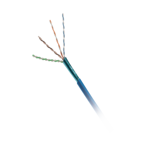 Panduit pup6as04bu-gz Bobina de Cable UTP de 4 Pares, Cat6A, 23 AWG, CMP (Plenum), Color Azul, 305 Metros (1000 Pies)