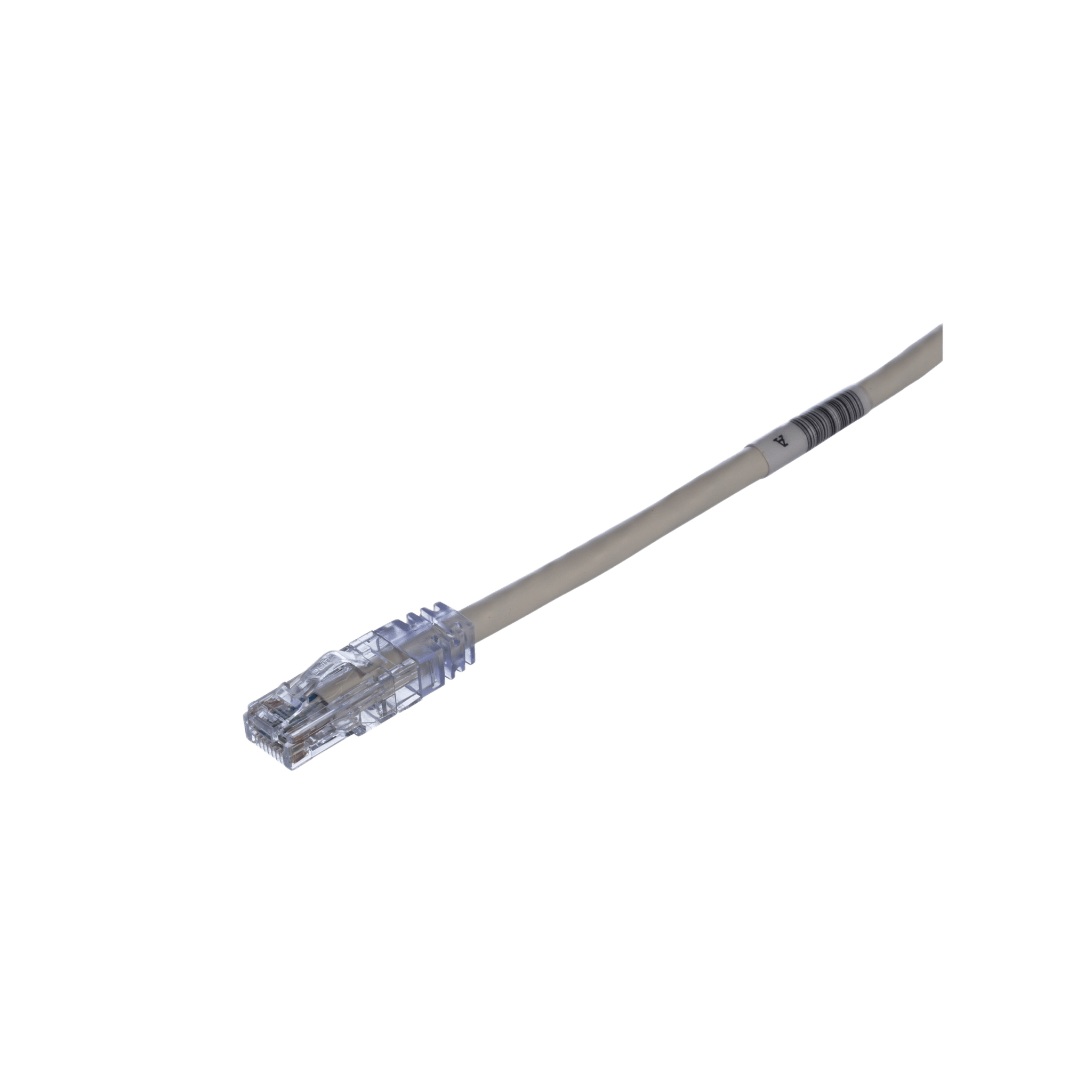 Panduit utpsp1y Cable de Parcheo TX6, UTP Cat6, 24 AWG, CM, Color Blanco, 0.3 Metros (1 Pie)