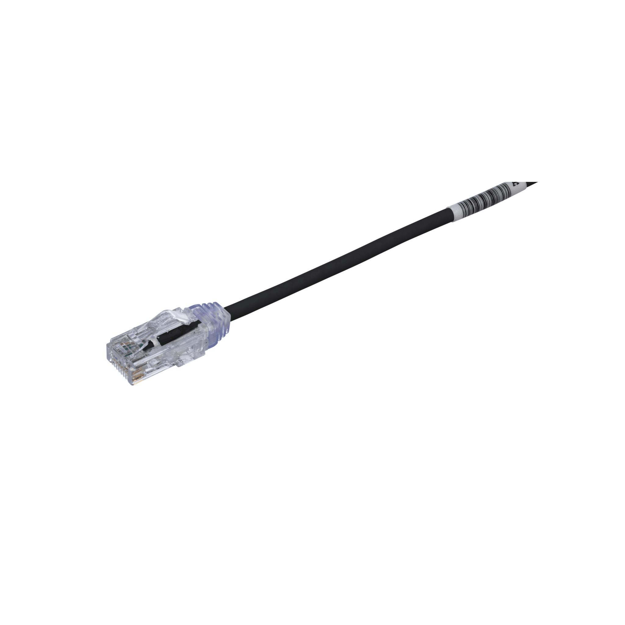 Panduit utp28sp45bl Cable de Parcheo TX6, UTP Cat6, Diámetro Reducido (28AWG), Color Negro, 13.72 Metros (45 Pies)
