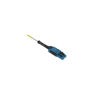 Panduit f92rlu1u1onm003 Jumper de Fibra Óptica Monomodo 9/125 OS1/OS2, LC-LC Uniboot Duplex, LSZH, Color Amarillo, 3 Metros