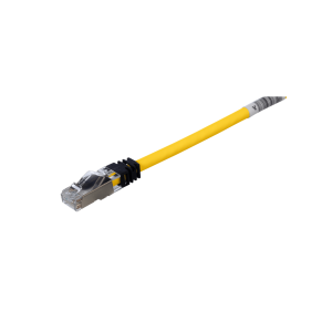 Panduit stp6x3myl Patch Cord Cat6A, Blindado S/FTP, CM/LS0H, 3 Metros, Color Amarillo