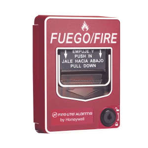 Fire-Lite bg12-lx-sp Estación Manual de Emergencia, Doble Acción, Direccionable, Texto en Español