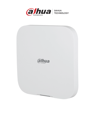 DAHUA DHI-ARC3800H-FW2(915) -Panel de Alarma Hub2 Inalámbrico, Frecuencia 915 MHz, WiFi, Ethernet y 4G, 150 dispositivos, integración con cámaras IP, audio 2 vías, hasta 64 PIR Cams, batería de respaldo, Configuración desde la app, Airshield #915