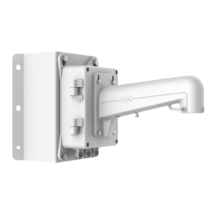 Hikvision ds-1602zj-box-corner Montaje de Esquina con Caja de Conexión para Domos PTZ epcom y HIKVISION / Fabricado con Aleación de Aluminio y Acero