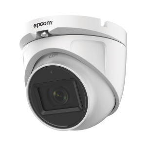 Epcom Professional e8-turbo-g2/a AUDIO POR COAXITRON / Domo TURBOHD 2 Megapixel (1080p) / Gran Angular 106° / Lente 2.8 mm / 20 mts IR EXIR / Exterior IP66 / 4 Tecnologías / dWDR / Metal