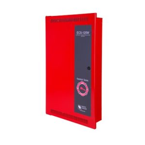 Silent Knight By Honeywell ecs125w Amplificador Inteligente de 125 Watts para Sistema de Evacuación por Voz, con Fuente de Alimentación y Respaldo de Batería