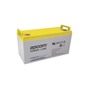 Epcom Powerline g120d12v2 Batería de GEL / Ciclo profundo  / 12 V @ 120 Ah / Ciclo profundo / Uso en Aplicaciones Fotovoltaicas y de Respaldo