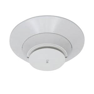 Fire-Lite h-365 Detector Direccionable de Temperatura Fija a 57 °C, para uso con Paneles Direccionables Fire-Lite, Color Blanco
