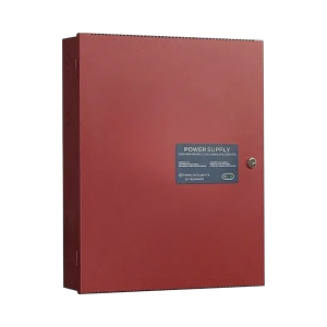Honeywell hpf-ps6 Fuente de Alimentación Remota / 6 Amperes / 2 Entradas / 5 Salidas NAC o Auxiliar de 24 Vcc / Compatible con paneles Notifier, Farenhyt, Silent Knight y Fire-Lite / Gabinete Rojo