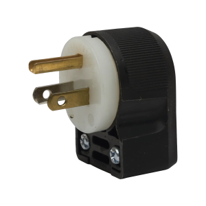 Hubbell hub-hbl5266ca  Clavija Entrada Recta en Angulo/ 15A 125V/ 2 Polos 3 Hilos/ Nema 5-15P/ Grado Industrial- Comercial.
