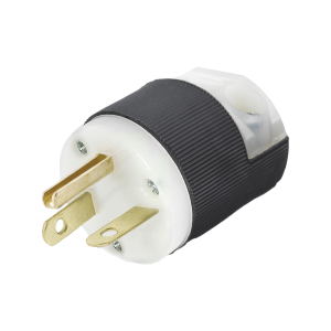 Hubbell hub-hbl5466c  Clavija Entrada Recta/ 20 A 250 V CA/ 2 Polos 3 Hilos/ Nema 6-20 P/Grado Comercial - Industrial.