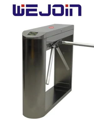 WEJOIN WJAT214 - Torniquete de Medio Cuerpo para Control de Acceso | Uso Semi-Exterior | Compatible con RFID, Huella y QR | 6 Millones de Ciclos
