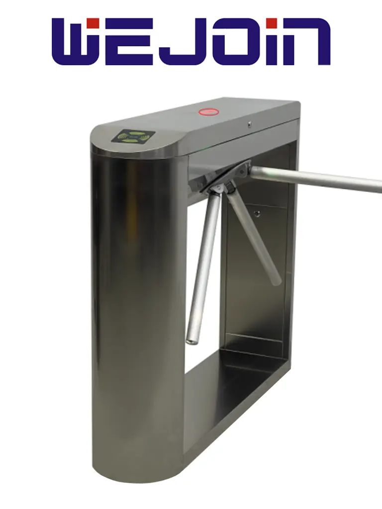 WEJOIN WJAT214 - Torniquete de Medio Cuerpo para Control de Acceso | Uso Semi-Exterior | Compatible con RFID, Huella y QR | 6 Millones de Ciclos