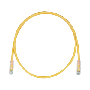 Panduit utpsp10yly Cable de Parcheo TX6, UTP Cat6, 24 AWG, CM, Color Amarillo, 3.05 Metros (10 Pies)