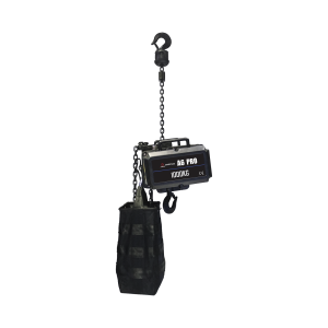 Shinestage ys-a6pro POLIPASTO ELECTRICO 220V | PARA IZAJE DE ESTRUCTURAS | 1 TONELADA CON 25 METROS DE CADENA | INCLUYE CASE DE VUELO