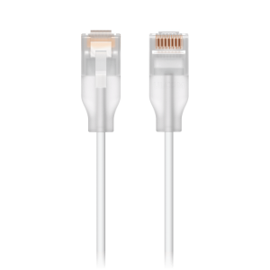 Ubiquiti uacc-cable-patch-el-1m-w Patchcord UniFi Etherlighting? de 1 Metro (3.28 Pies), hasta 10GbE / Soporta hasta PoE+++ / Conector RJ45 Transparente para Mejores Efectos de Luz con Switches USW PRO MAX