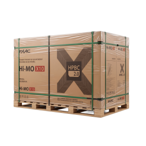 Longi lr760hvhl540m/36pallet Pallet con 36 Módulo Solar LR760HVHL540M HI-MO X10 LIGHT DESIGN, 540 W, 44.88 Vcc, HPBC 2.0