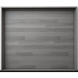 Accesspro apdoor-207cf Puerta de Garage de Alta Calidad / Estilo Americano / Acabado Laminado PREMIUM / Color Gris / 20x7 Pies.