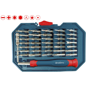Dongcheng d092503  Juego de 37 Piezas de Desarmador de Precisión con Puntas