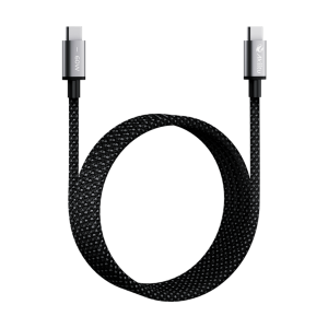 Ezviz ak-pac6b-n-1.5m Cable de Carga USB-C a C 1.5 Metros (4.92 Pies) / Tecnología GaN (Nitruro de Galio / Fast-Charging / Potencia 60W / Velocidad Transferencia 480 Mbps / Material Nylon / Conector Aluminio Anodizado