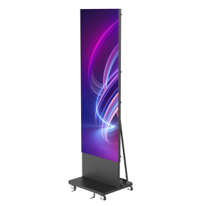 Hikvision ds-d4518ch-1fqf Poster LED de Piso / Pixel Pitch 1.8 mm / Modular (Puede Crecer con Mas Posters) / Case para Transporte / Uso en Interior / Calidad de Video Destacada