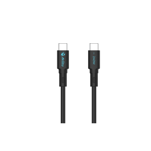 Ezviz ak-pac24sm-s Cable de Carga USB-C a C / 1 Metro (3.28 Pies) / Tecnología GaN (Nitruro de Galio) / Fast-Charging / Potencia 240W / Velocidad Transferencia 480 Mbps / Material / Conector Aluminio Anodizado