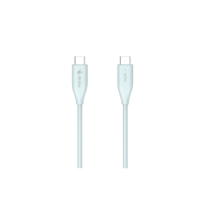 Ezviz ak-pac6s-b-1.5m Cable de Carga USB-C a C / 1.5 Metros (4.92 Pies) / Potencia 60W / Velocidad Transferencia 480 Mbps / Tecnología GaN (Nitruro de Galio) / Fast-Charging / Material Silicona No Tóxica / Conector Aluminio Anodizado