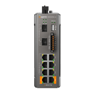 Wi-Tek sp3010fml2(v3) Switch de Red SP3010FM-L2 (V3) / 8 Puertos 10/100/1000Mbps PoE / 2 Puertos SFP 1000M/2.5Gbps / 240W PoE Budget / 26Gbps Capacidad de Conmutación / 19.3Mpps Tasa de Reenvío / DIN-Rail, Pared, Escritorio / -40?~75? / CE, FCC, RoHS, UKCA, R
